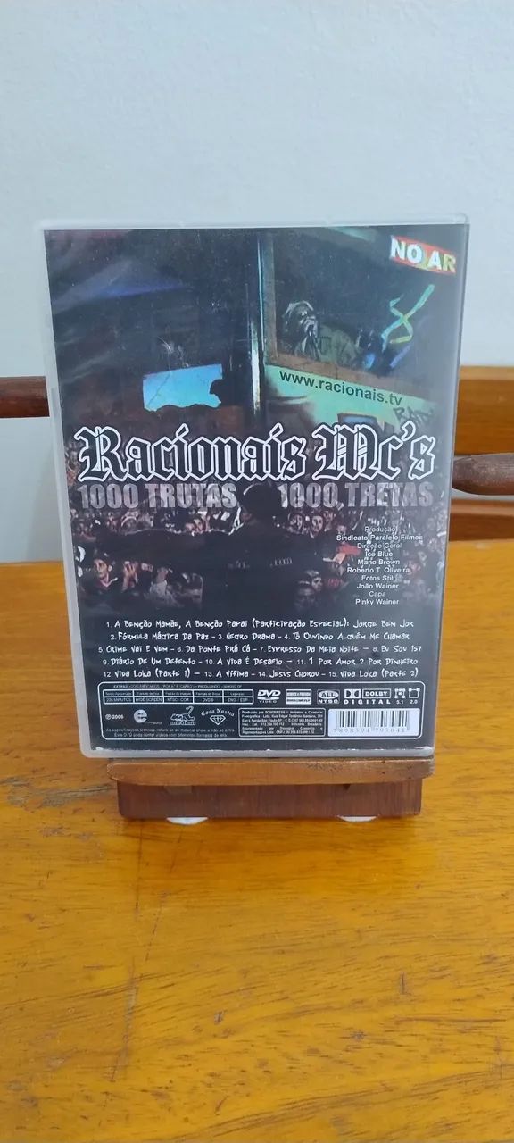 DVD Racionais 1000 Trutas 1000 Tretas - Foto 3