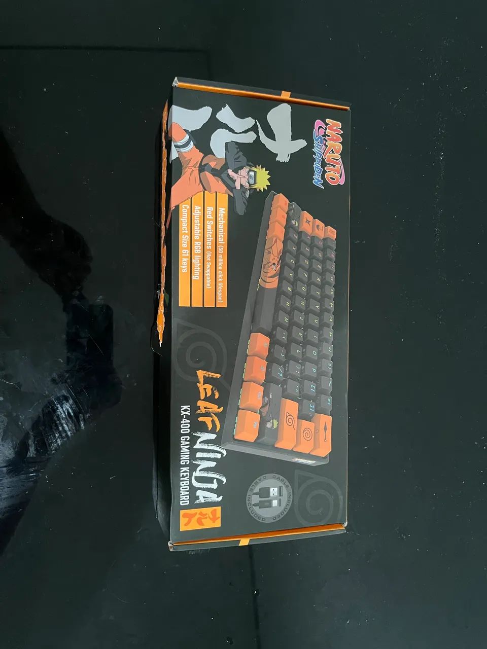 Teclado mecânico KX-400 Naruto  - Foto 3
