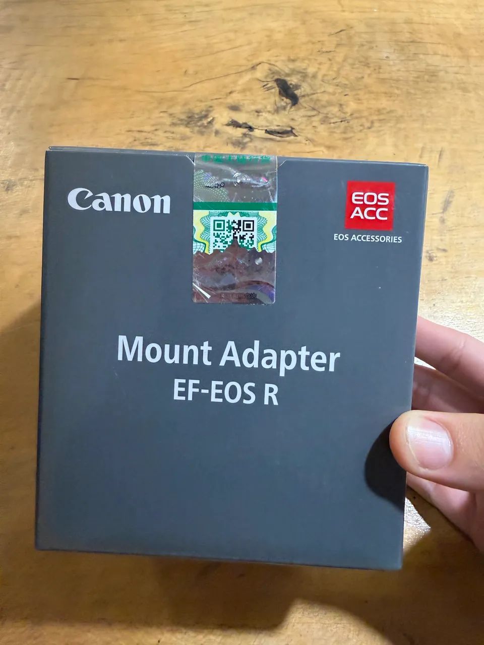 Adaptador de lente canon ef-eos r LACRADO