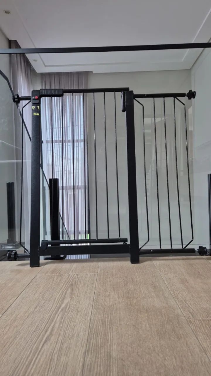 Grade Porta FIT preta com extensor  - Foto 2