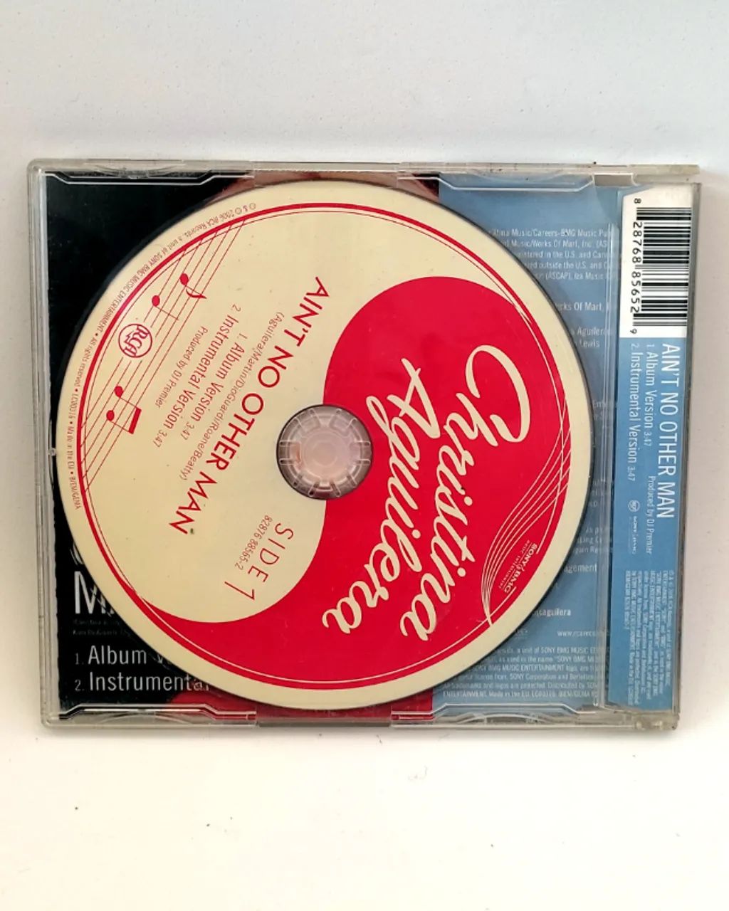 CD single de Aint No Other Man Christina Aguilera. - Foto 2
