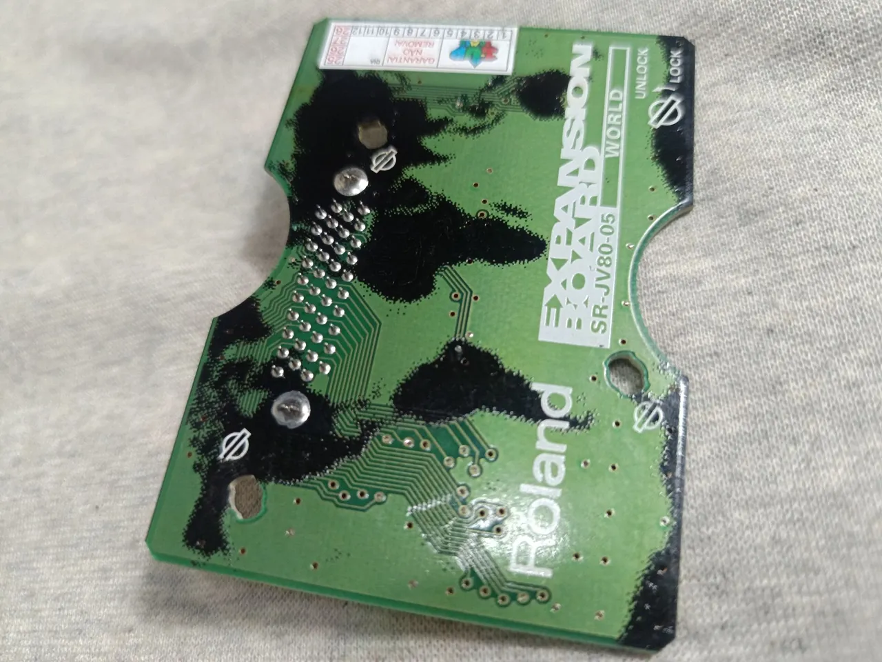 placa de expansao roland