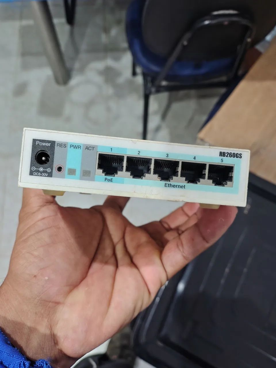 Mikrotik 260 Gs já com par de Gbic - Foto 2