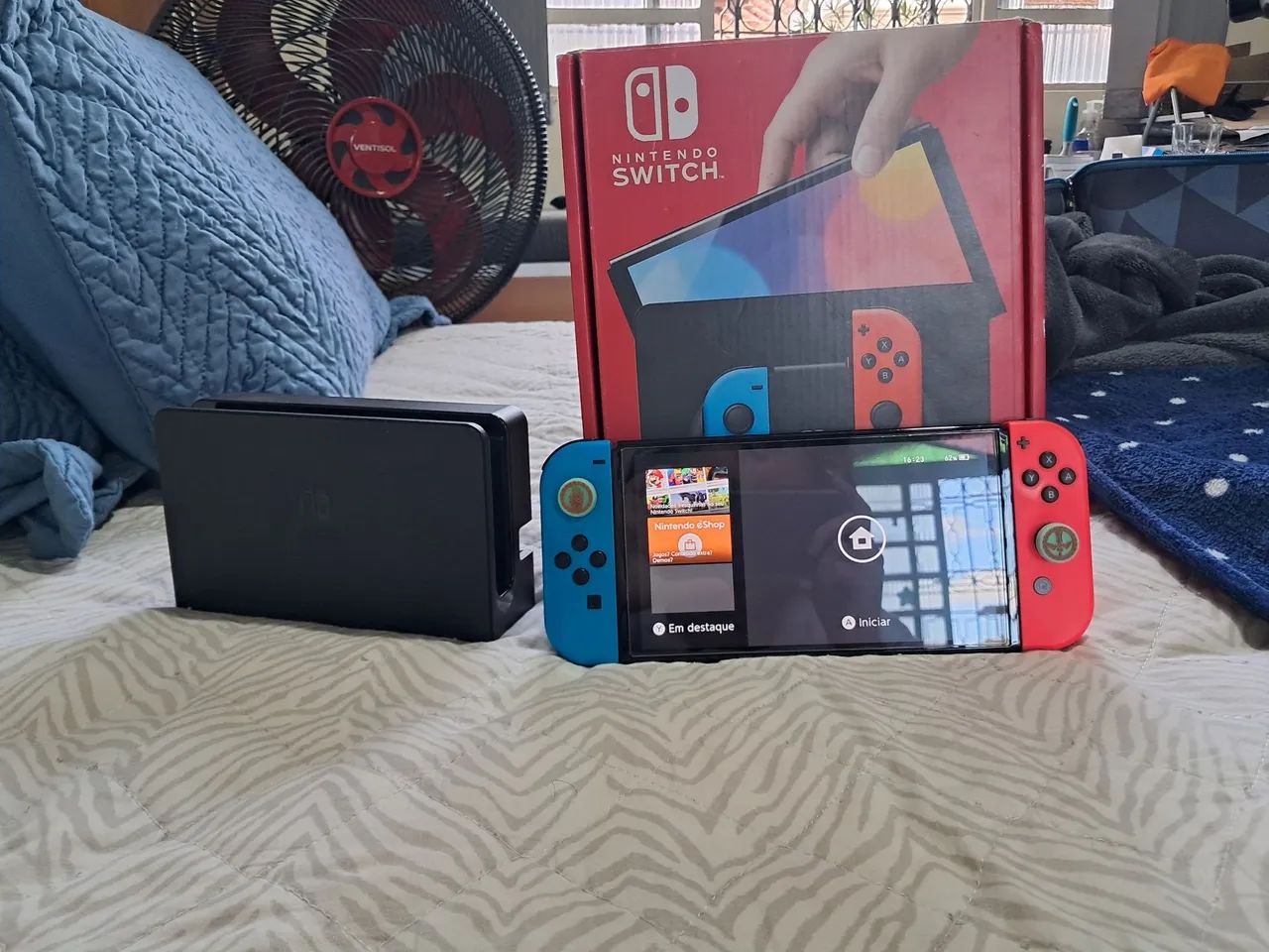 Nintendo Switch Oled + acessorios