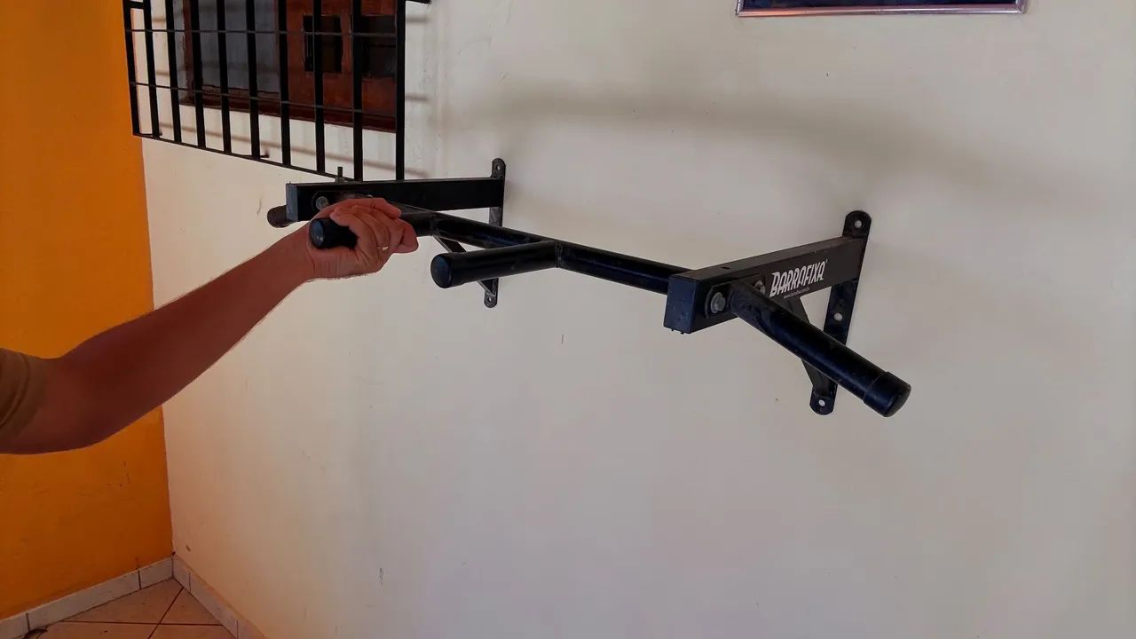 Barra fixa para treino