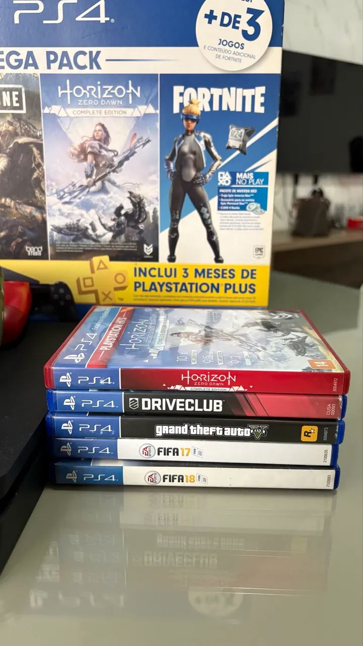 PS4 Slim 1TB - Mega Pack | COMPLETO + 4 CONTROLES - Foto 2