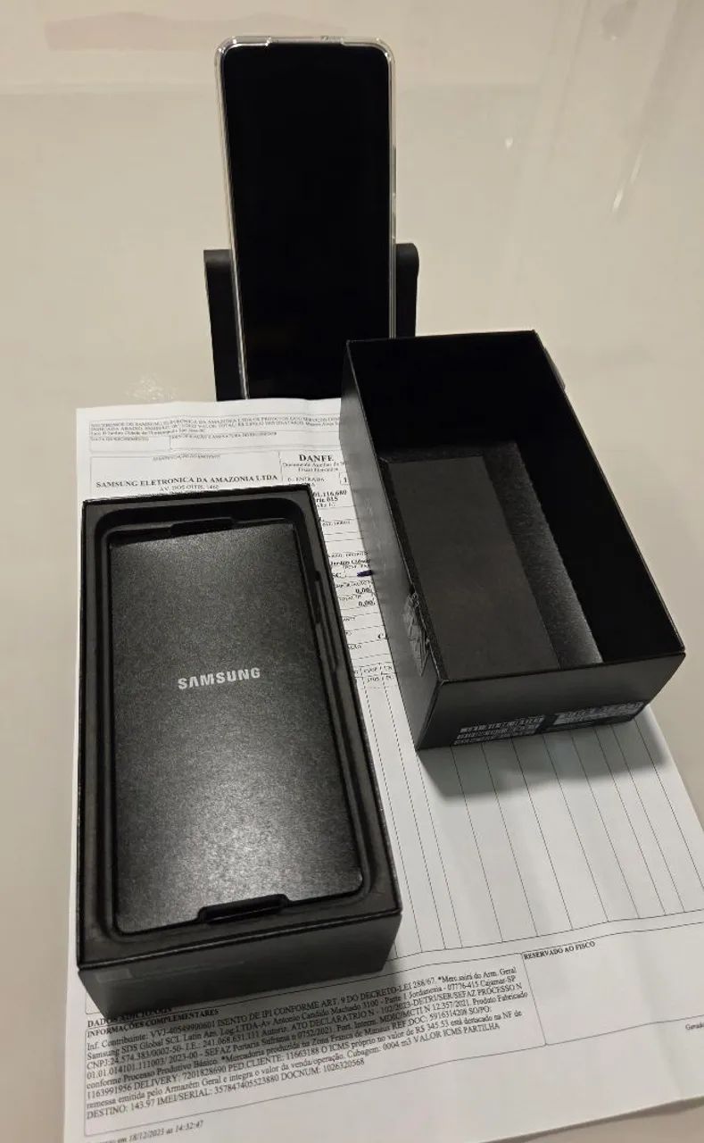 Samsung Galaxy S22 256GB Branco - Excelente Estado - Foto 2