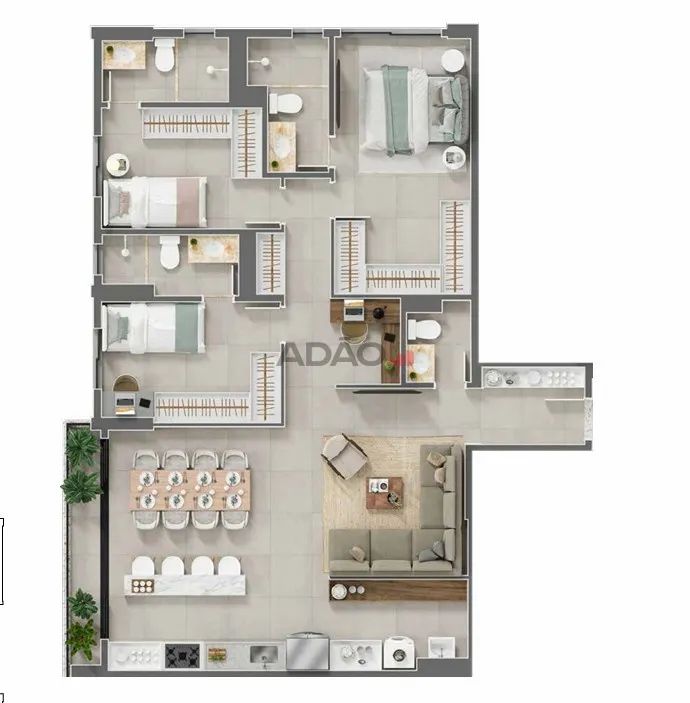 Orby Flamboyant - 3 suites - Foto 3