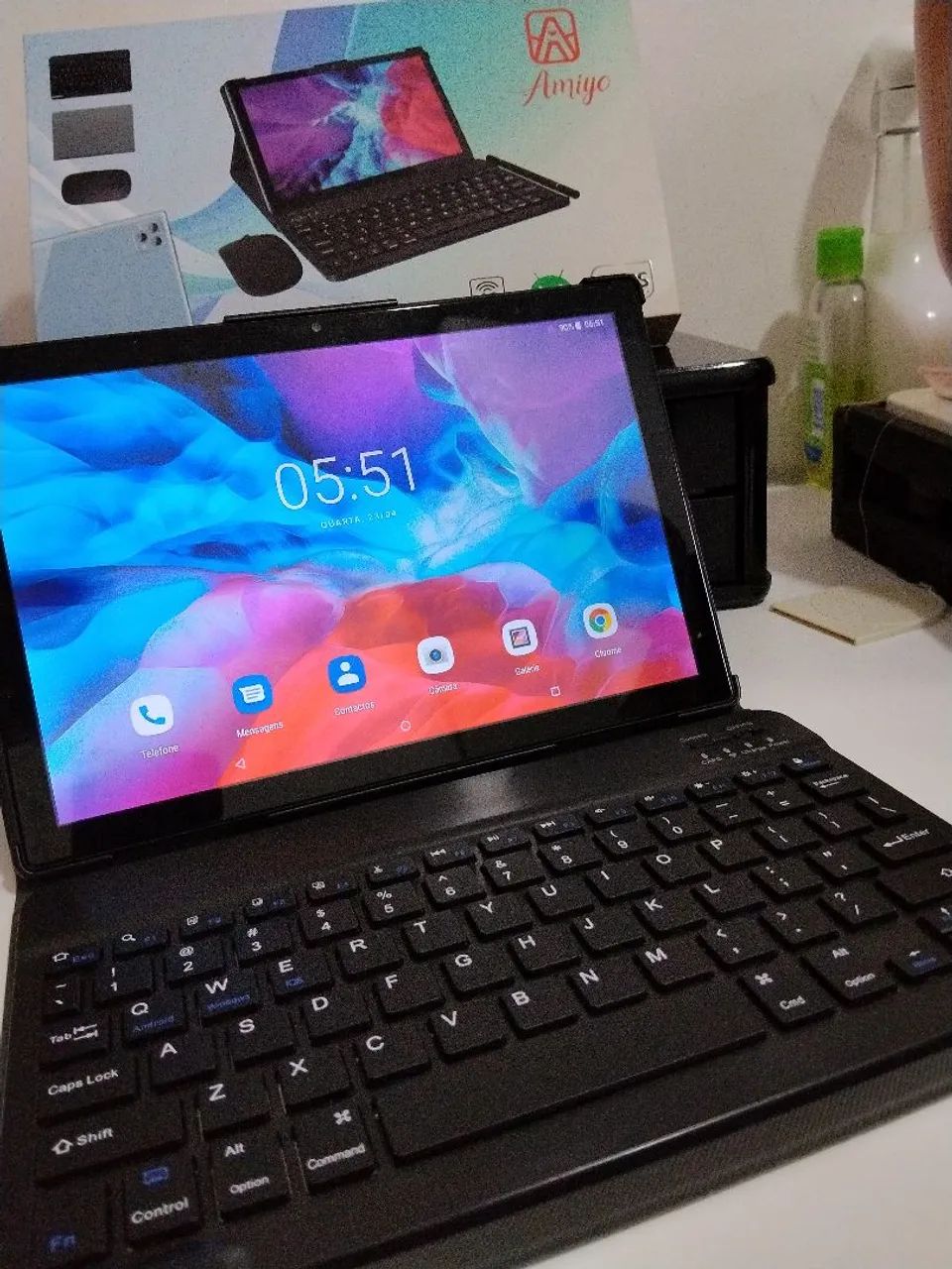 ? TABLET AMIYO A06PLUS 10,1? ANDROID 14 + TECLADO E CAPA 