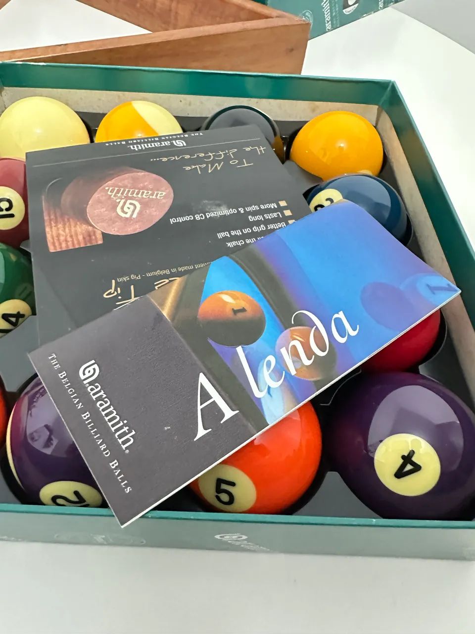Bolas de Bilhar Importadas + Triângulo (KIT) - Foto 3