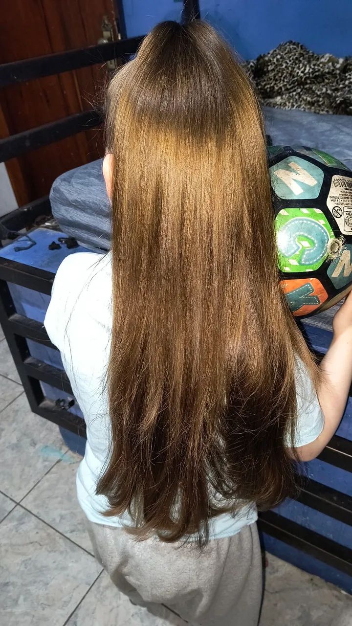 Cabelo humano infantil  - Foto 3