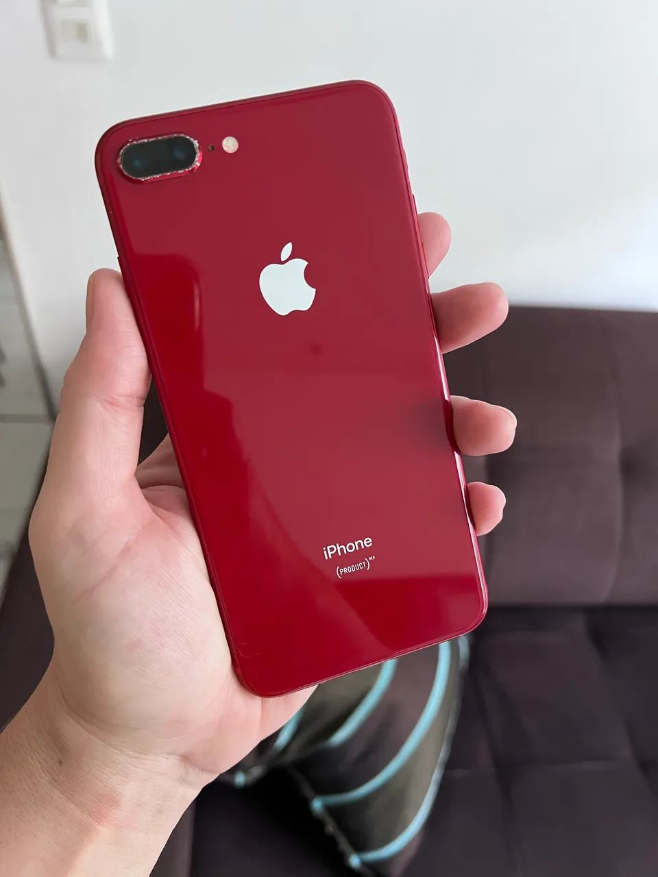 iPhone 8 Plus 256GB vermelho - Celulares e Smartphones - Bessa