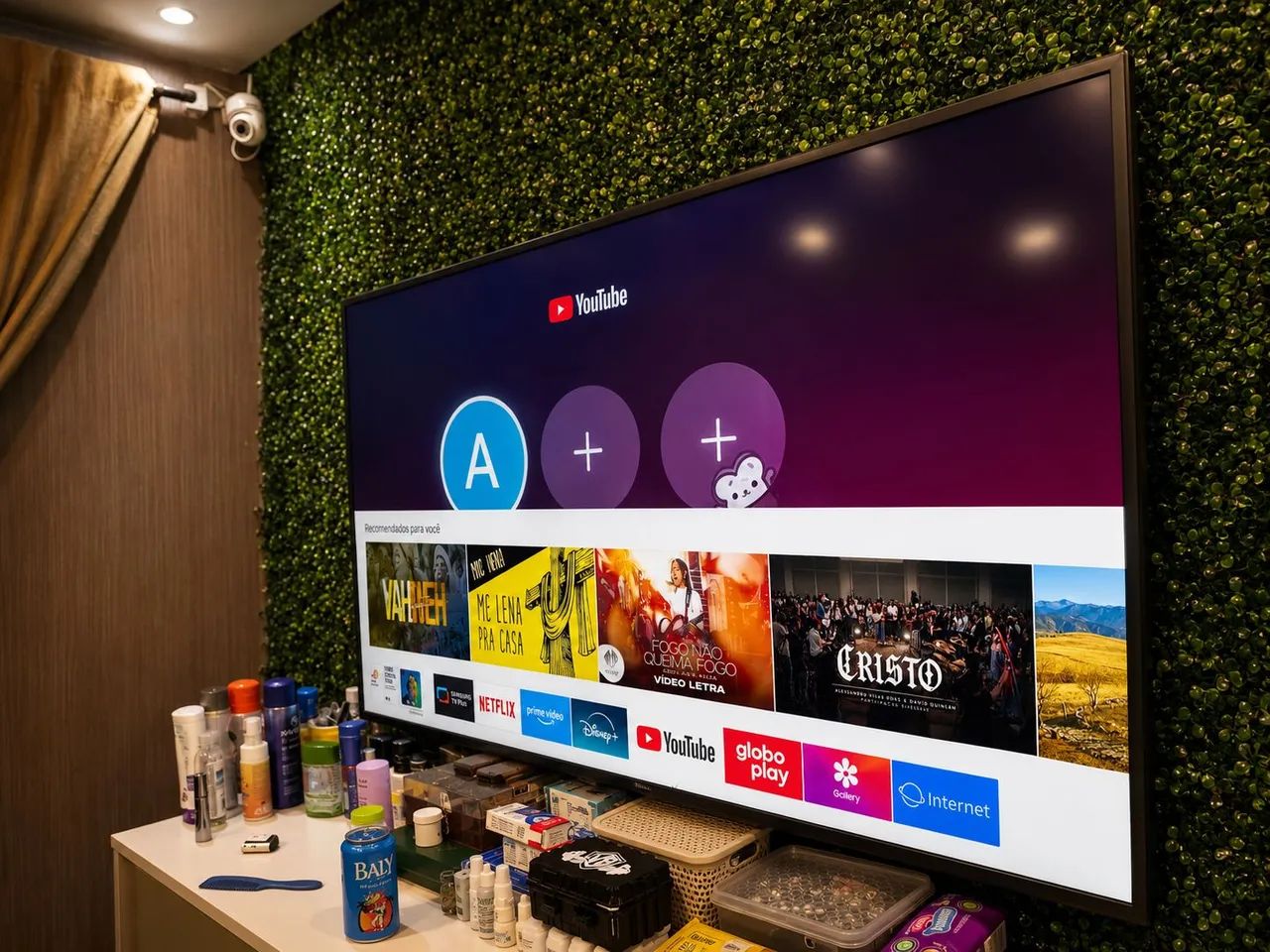 SMARTV  SAMSUMG 65 POLEGADAS 4K/SEM SINAIS DE USO - Foto 4
