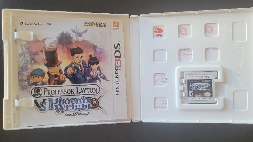 (Usado) Professor Layton vs Phoenix Wright - 3ds - Foto 5