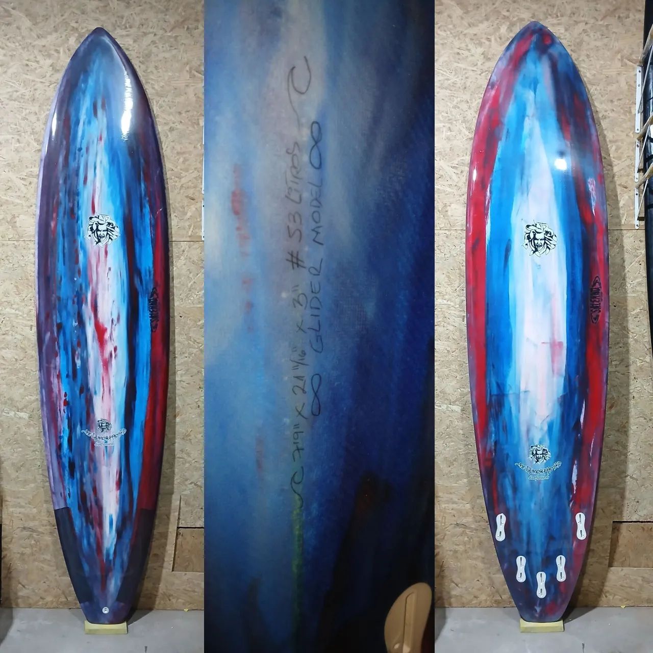 Prancha de surf glider 