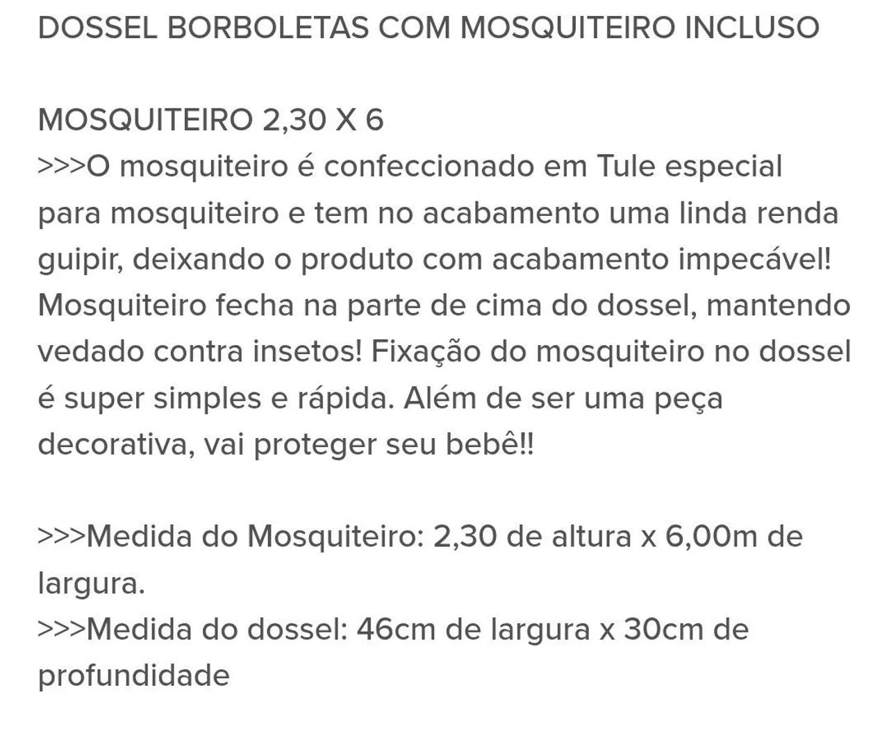 Dossel mosqueteiro Borboleta - Foto 4