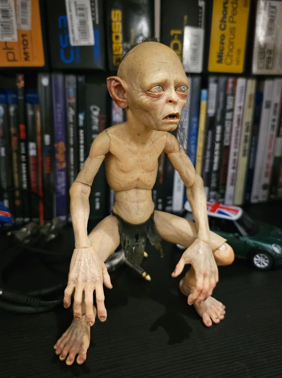 Action Figure Smeagol - O Senhor dos Anéis. Escala 1/4 Hobbit