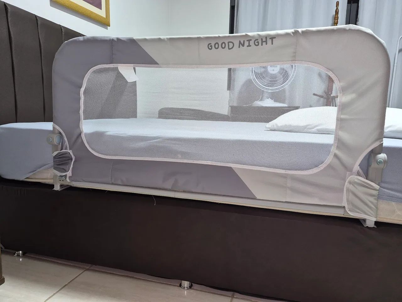 Grade de proteção para cama