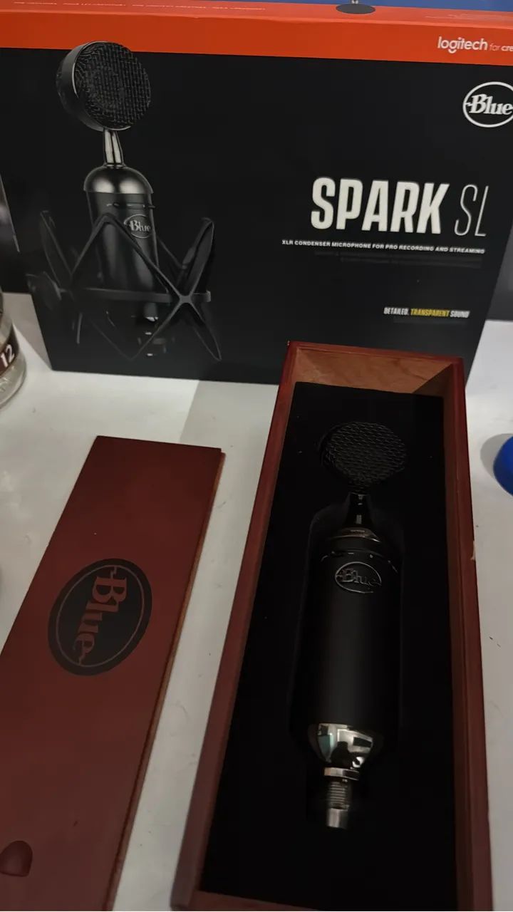 Microfone condensador Blue Spark Sl