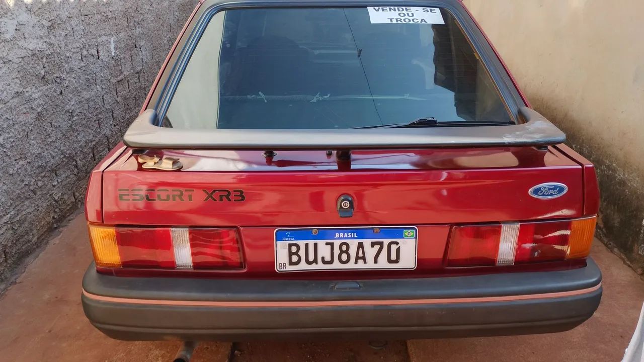 Ford Escort GL 1.8i / 1.8 (álcool) 1989