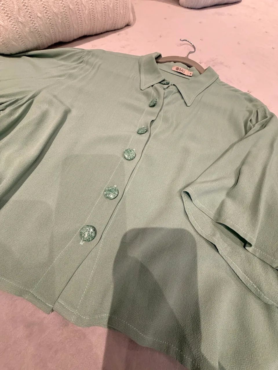 Blusa manga curta M