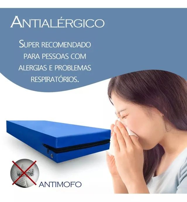Capa de colchão impermeável solteiro - Foto 4