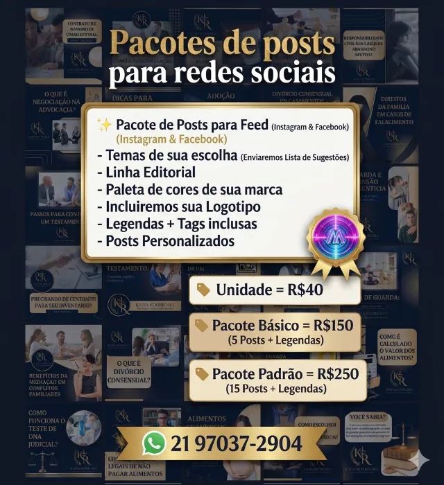 Posts / Flyers para Redes Sociais 