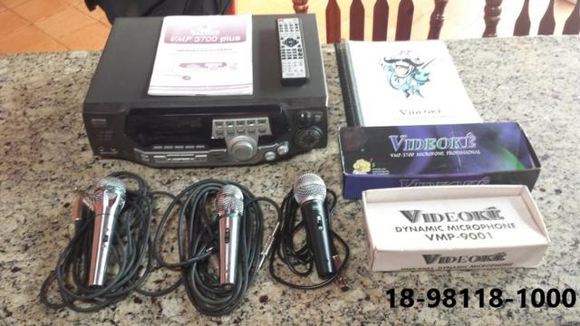 Videokê Ralf VMP 3700 plus completo + cartuchos