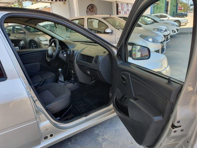 Renault - Logan Authentique 1.0 Flex, Ar, Dh, Vid, Trava, Som, Alarme, Revisado, Garantia - Foto 11
