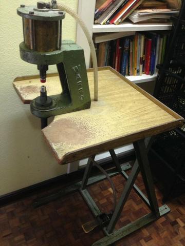Máquina pneumática de pregar botão de pressão, ilhós, rebites - Foto 2