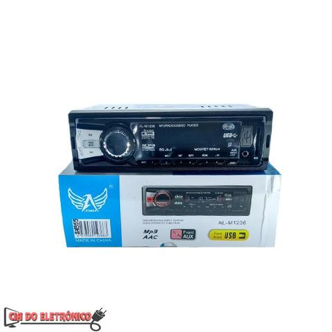 Radio Automotivo Usb / Cartao Sd / FM / MP3 (AL-M1236)