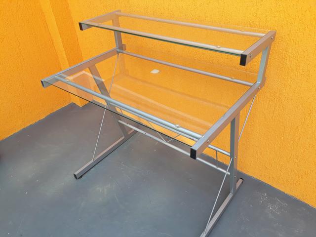 Escrivaninha com vidro - Foto 4