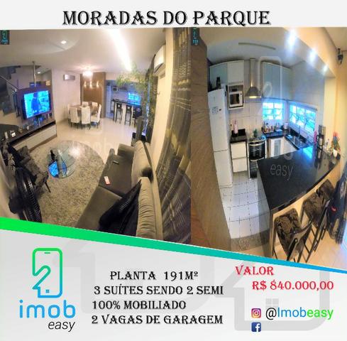 Moradas dos Parques, apartamento triplex, 3 quartos sendo 2 semi, 2 vagas de garagem