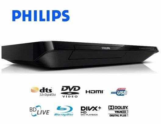 Blu-ray Player Philip com Entrada USB e Saída HDMI