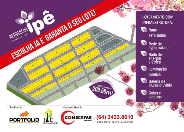 Lote a Prestação - Residencial Ipê - Panamá-GO