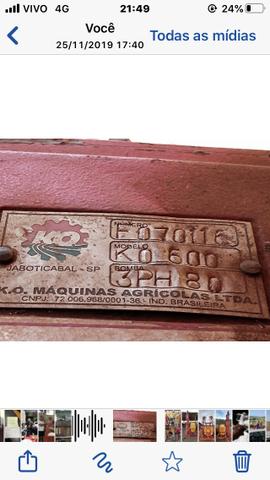 Troca.Pulverizador 600L hidráulico - Foto 5