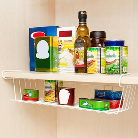 Organizador para armário cozinha 8 pçs Branco - Novo - Foto 2