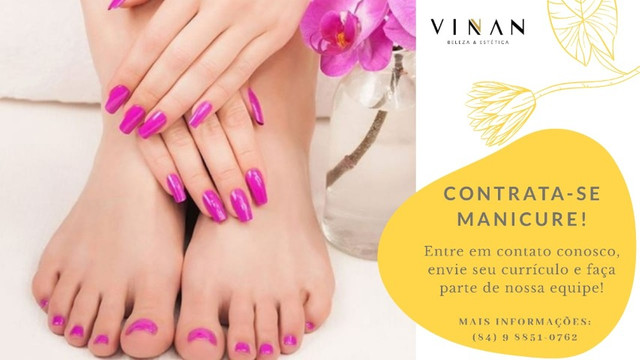 Contrata-se Manicure