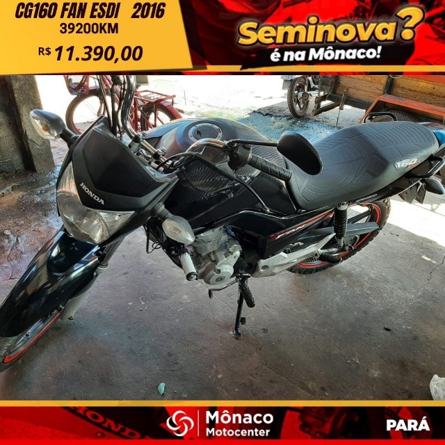 HONDA CG 160 FAN ESDI ANO 2016