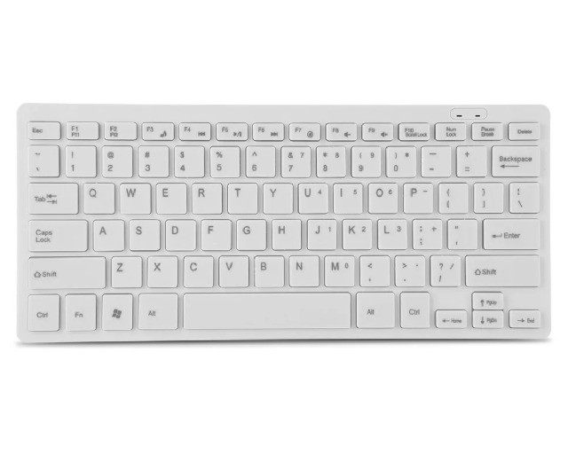 Mini Teclado Com Cabo Usb Xc-tec-02 Branco - Foto 3