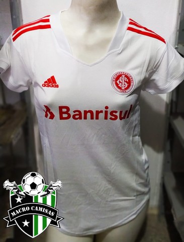 camiseta feminina internacional branca