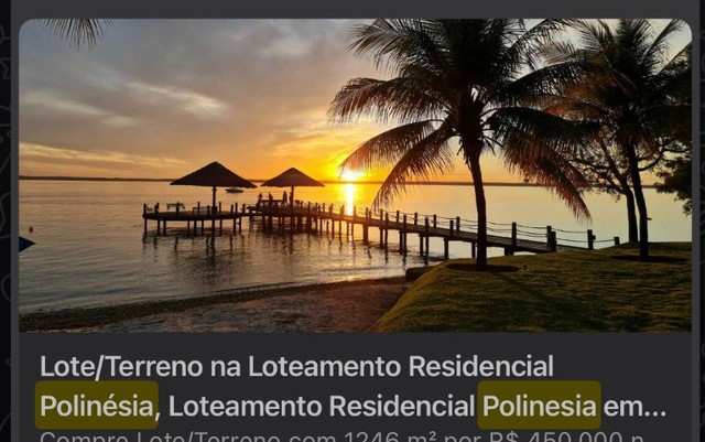 Vendo lote no Polinesia  - Foto 5