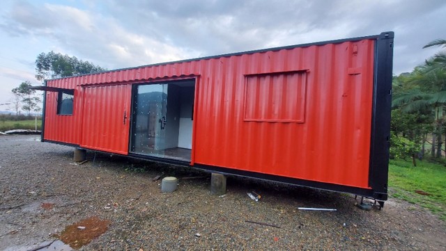 Casa container ,pousada ,kit net, lojas, escritório ,refeitório em Francisco  Beltrão
