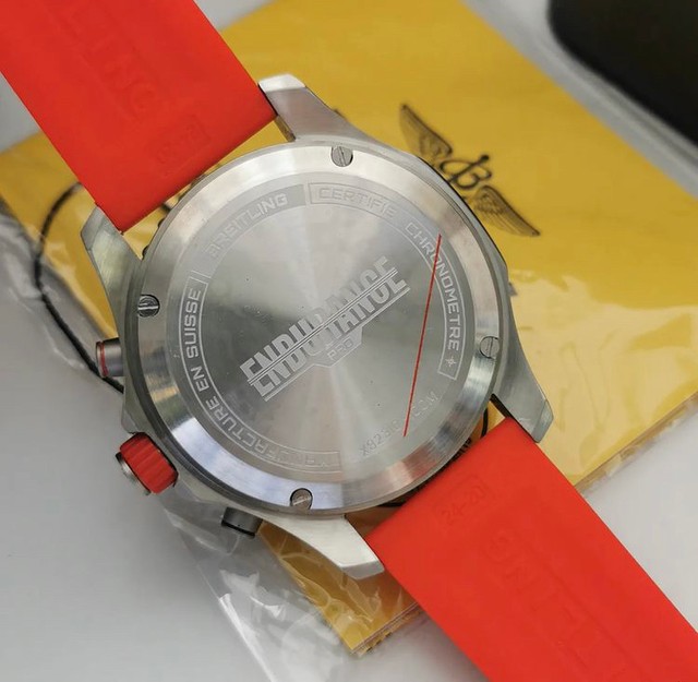 Relógio Breitling Endurence Borracha Novo  - Foto 4
