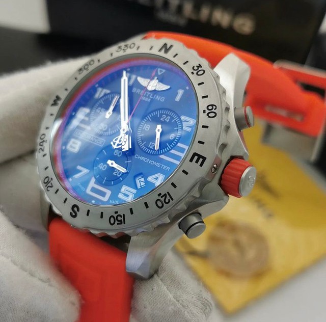 Relógio Breitling Endurence Borracha Novo  - Foto 2