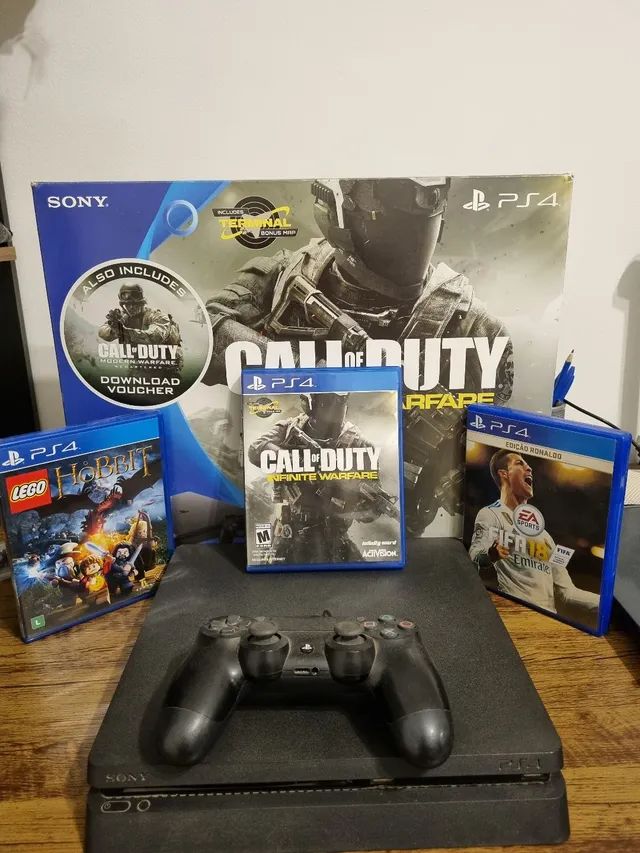 SONY PS4 SLIM, 500 GB,+ Call Of Duty Modern Warfare DOWNLOAD