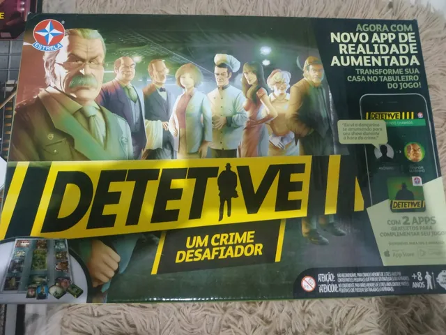 Jogo de Tabuleiro - Detetive com Aplicativo - Estrela - Jogos de