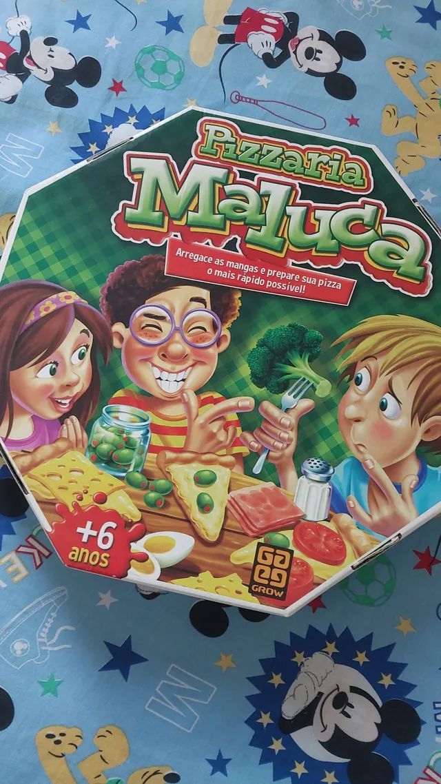 Jogo Pizzaria Maluca da Grow