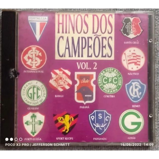 CD Hino dos Campeões Vol. 2