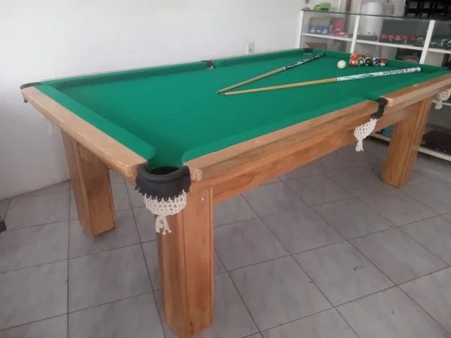 Mesa snooker 6 pés luxo residencial semi oficial  - Foto 3